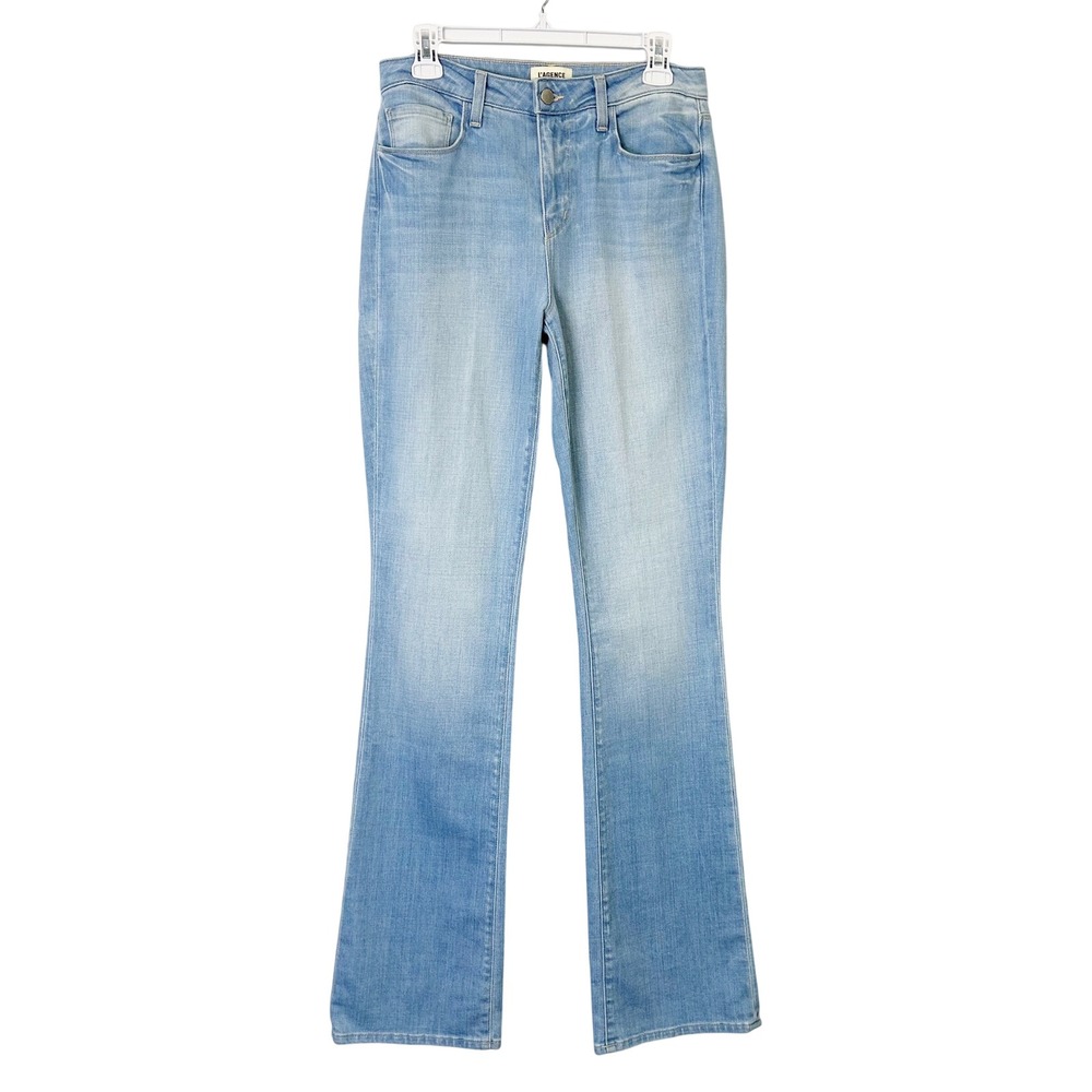 L'AGENCE Selma High Rise Bootcut Jeans Women's 28 Bayview Long Tall